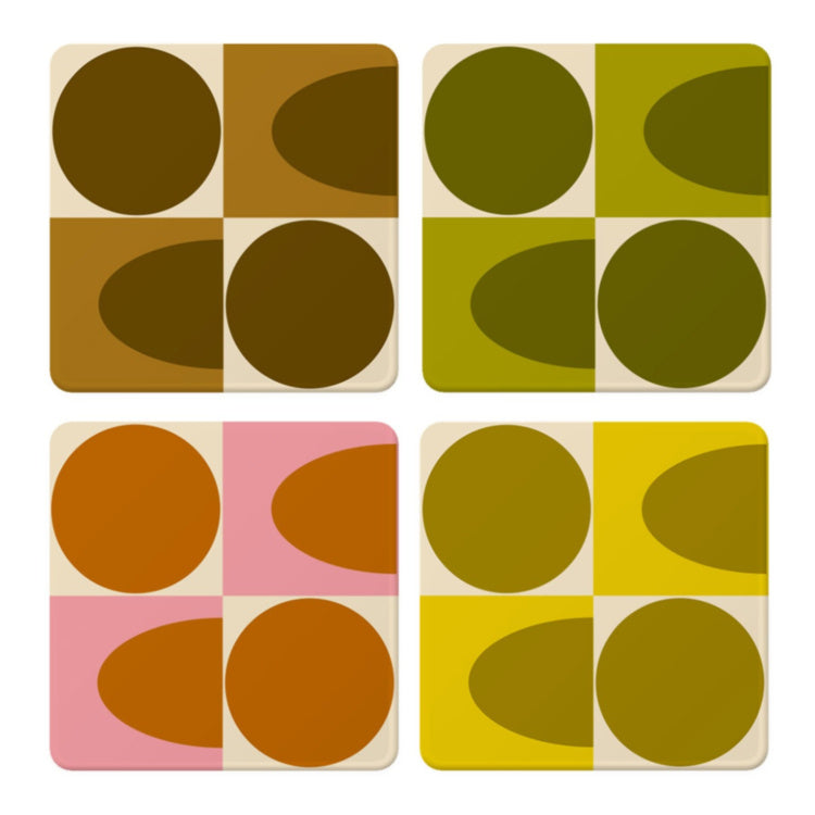 Square Oval Coasters