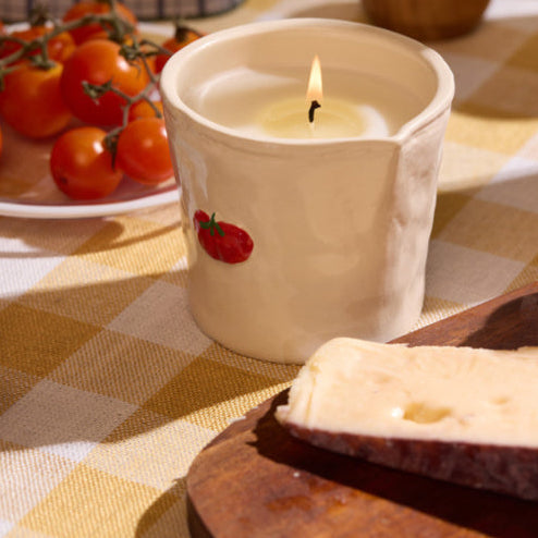 Tomato Boxed Ceramic Candle
